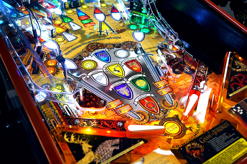 Game of Thrones Pro Pinball Machine - Flippers